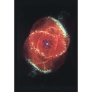   By Buyenlarge Cats Eye Nebula 28x42 Giclee on Canvas