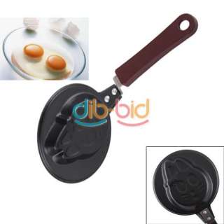   Metal Bunny Rabbit Shape Egg Pancake Mini Non Stick Pot Fry Frying Pan