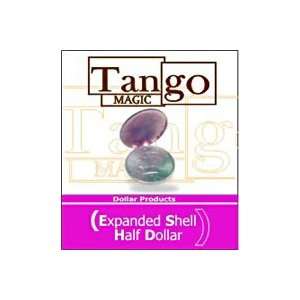  Expanded Half Shell HEAD Tango Magic Coin Trick Money 