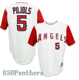 Albert Pujols LA Anaheim Angels Alternate Mens Replica Jersey SZ (M 