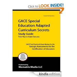 GACE Special Education Adapted Curriculum Secrets Study Guide GACE 