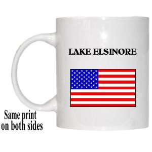  US Flag   Lake Elsinore, California (CA) Mug Everything 