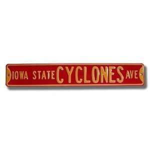  Iowa State Cyclones Avenue Sign