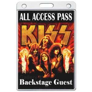 KISS All Access Laminated Pass V.I.P.