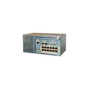   Ethernet Switch   12 x 10/100Base TX LAN, 2 x 10/100/1000Base T Uplink