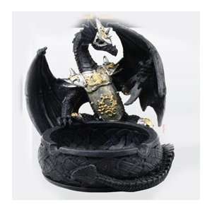  Dragon With Dagger Ashtray 