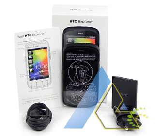 Brand HTC Explorer A310e 3G Android Unlocked Mobile Phone Black+1Year 