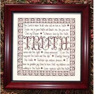 Building Blocks Truth   Cross Stitch Pattern Arts, Crafts 