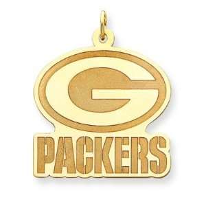  14K Green Bay Packers X Large G Packers Charm