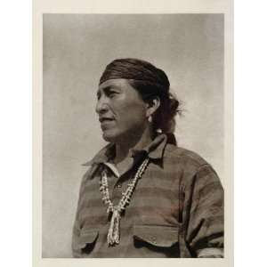  1927 Portrait Navajo Indian Man Native American Arizona 