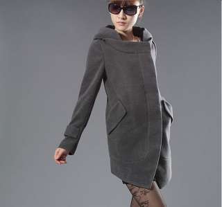 Q029 New Womens Winter hooded jacket coat Outwear  