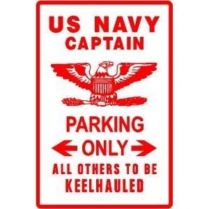  US NAVY CAPTAIN PARKING military rank sign