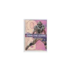  2002 Topps Own The Game #OG28   Zach Thomas Sports Collectibles