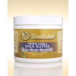  100% Unrefined Certified Grade A Shea Butter with a Hint of Organic 