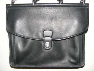 This Gorgeous COACH Briefcase is in Great condition, some wear   see 
