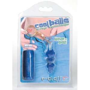  E glass Cool Balls Keychain (d) 