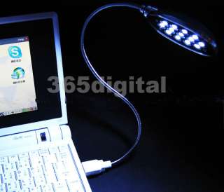 Flexible USB 13 LED Light lamp for laptop notebook PC  