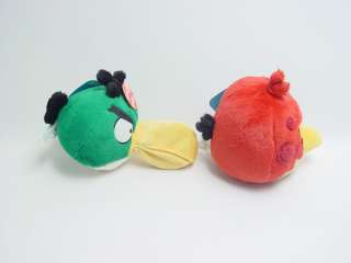 Angry Birds Toucan & Big Brother With Sound Plush Toys Licensed  