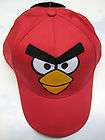 Red ANGRY BIRDS Baseball Cap Hat Boys Girls Kids Unisex OneSz Rovio 