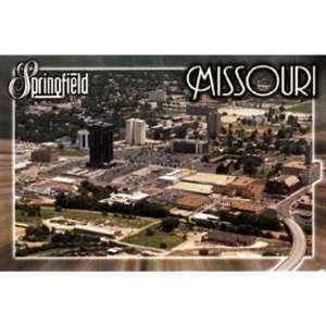  Missouri Postcard 12846 Springfield Aerial Case Pack 750 