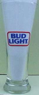 BUD LIGHT Everything, sham pilsener glass, Budweiser  