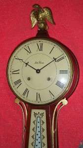 Seth Thomas Banjo Clock Mount Vernon Glass A206 Series  
