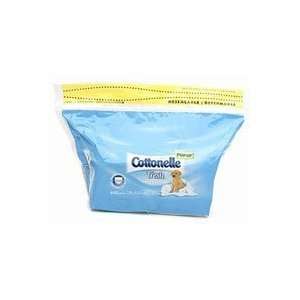  Cottonelle fresh flushable moist wipes, refill pack   84 