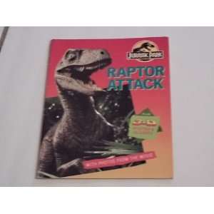    Jurassic Park Raptor Attack Story Book With Pictures Toys & Games