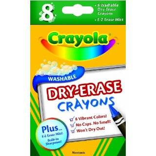 Crayola 8ct Dry Erase Crayons Large Size by Crayola