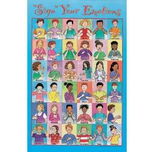  Sign Your Emotions Poster The Guidance Group Books