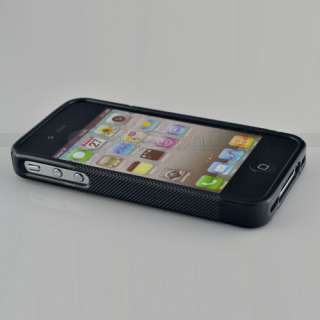 Black TPU Skin Case Cover Bumper For Apple iPhone 4 4G  
