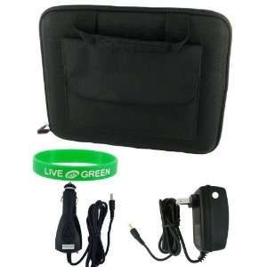   Cube Carrying Case with 12v Car and Wall Charger   Cube Pocket Black