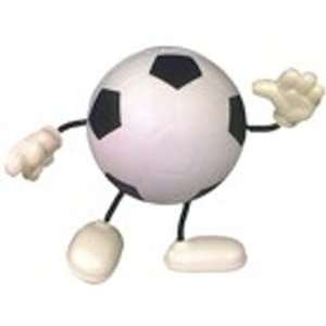  Bendable Soccer Ball Guy   Unique Soccer Gifts WHITE/BLACK 