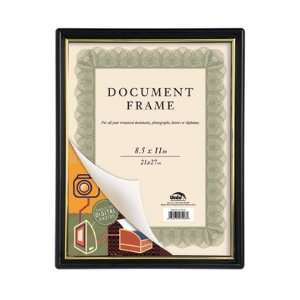  Uniek Corporate Document Frames Blk/Gld, 8inch x 10inch 