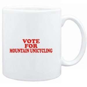   Mug White  VOTE FOR Mountain Unicycling  Sports