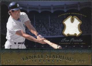 2008 Upper Deck Yankee Stadium Legacy Collection Memorabilia #LP Lou 