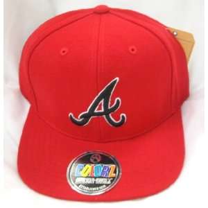 MLB Atlanta Braves American Needle Colorz Solid Snapback Red Hat 