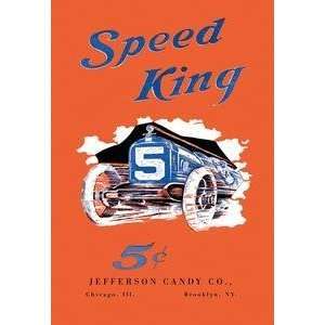  Vintage Art Speed King   07219 9