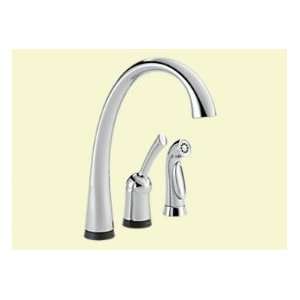   Handle Ktichen Faucet W/ Touch20 Technology & Spray 4380T DST Chrome