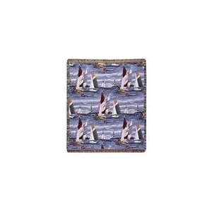  Sailing Sailboats Regatta Tapestry Throw Blanket 50 x 60 