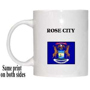  US State Flag   ROSE CITY, Michigan (MI) Mug Everything 