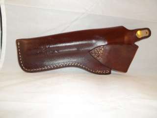 New Triple K holster for Colt Python six inch Brown. Great Holster 