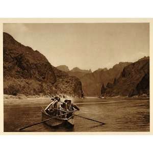  1926 Luan River Jehol Chihli Hebei Chinese Rowing Boat 