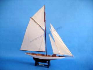 Columbia Limited 25 Sailboat Wood Replica Beach Decor  