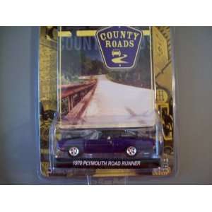  County Roads Series 1 1970 Plymouth Road Runner Toys & Games