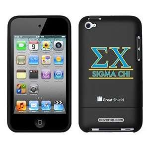  Sigma Chi name on iPod Touch 4g Greatshield Case 