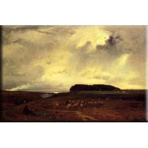   The Storm 30x20 Streched Canvas Art by Inness, George