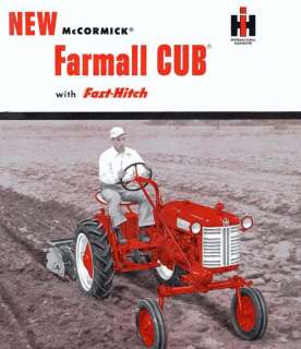  FARMALL CUB Tractor OP Operation Owners Maintenance Brochure Manual CD