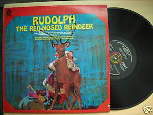 Camden Records Rudolph The Red Nosed Reindeer LP 1965  