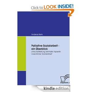 Palliative Sozialarbeit   ein Überblick Eine Darstellung zentraler 